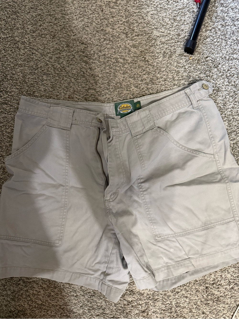 Cabela's Men's Light Sand/Tan Cargo Shorts